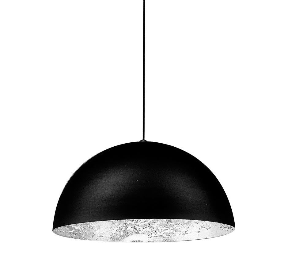 Catellani & Smith Stchu-Moon 02 LED Pendelleuchte  schwarz/silber