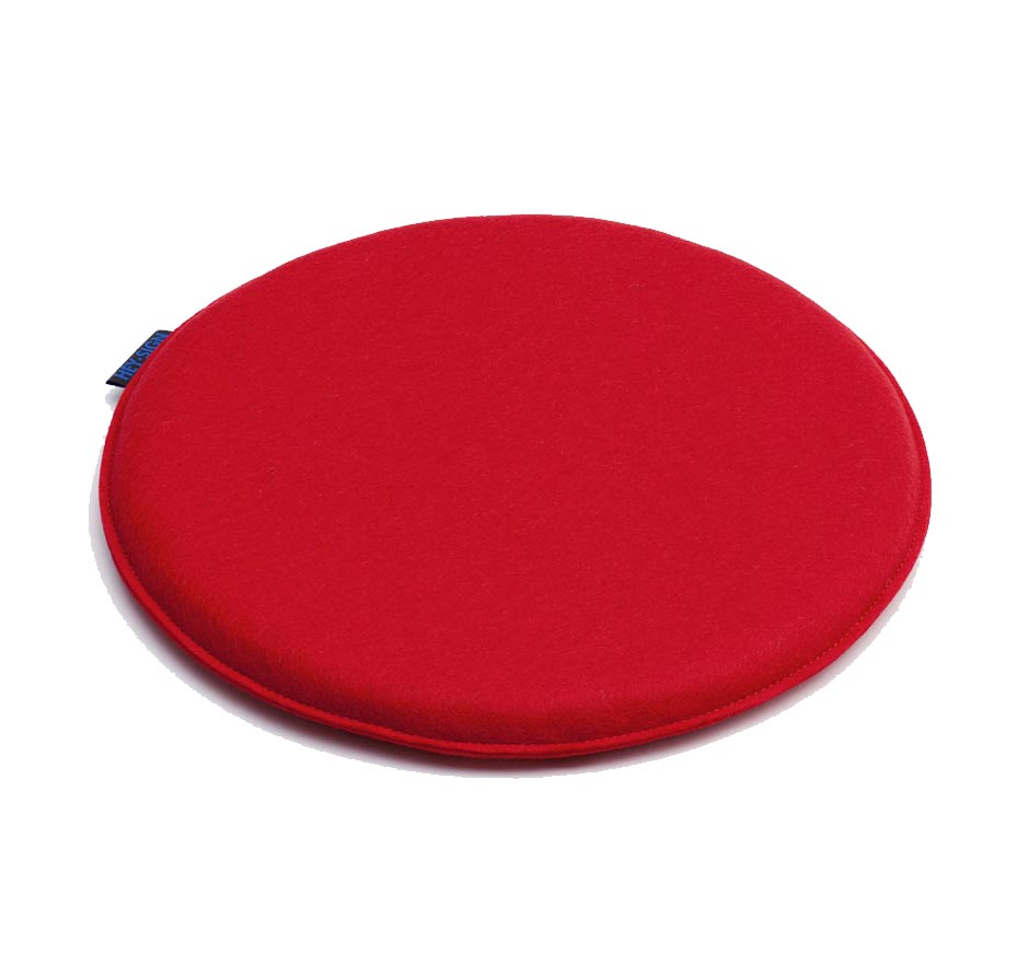 HEY-SIGN Frisbee Filz Sitzkissen rund 35 cm 11 - rot