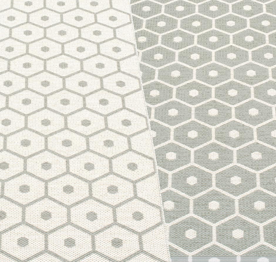 pappelina Honey Kunststoff-Teppich/Fußmatte 70 x 60 cm