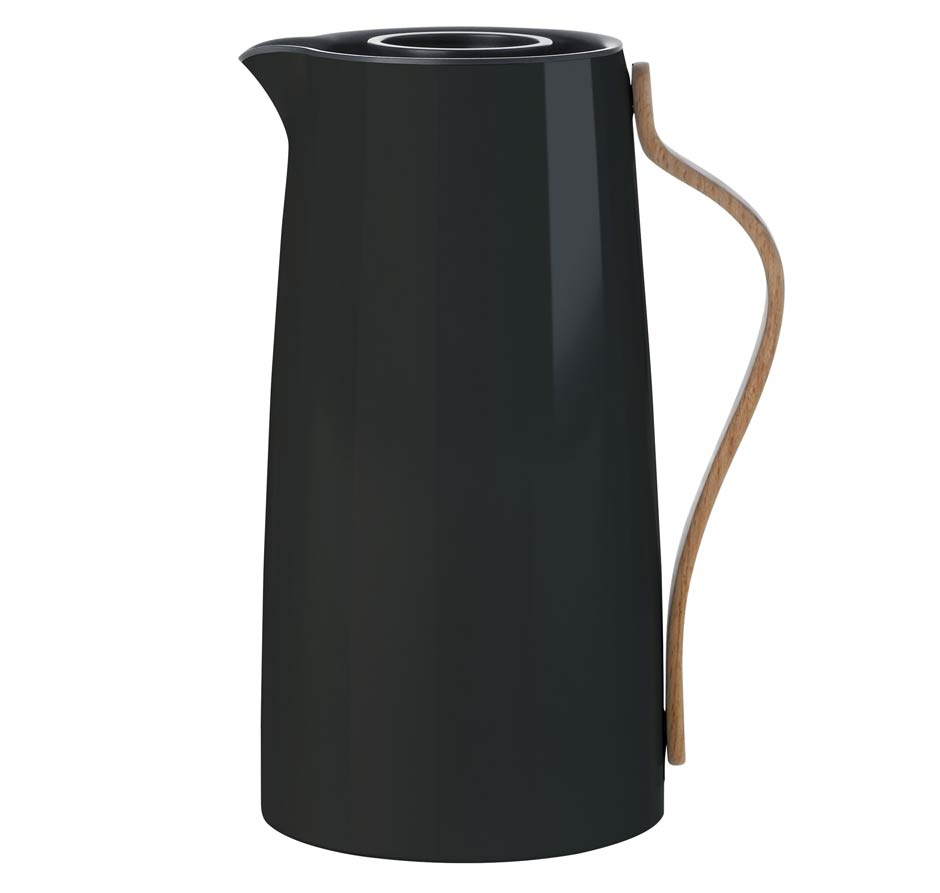 Stelton Emma Kaffee Isolierkanne 1,2 L schwarz