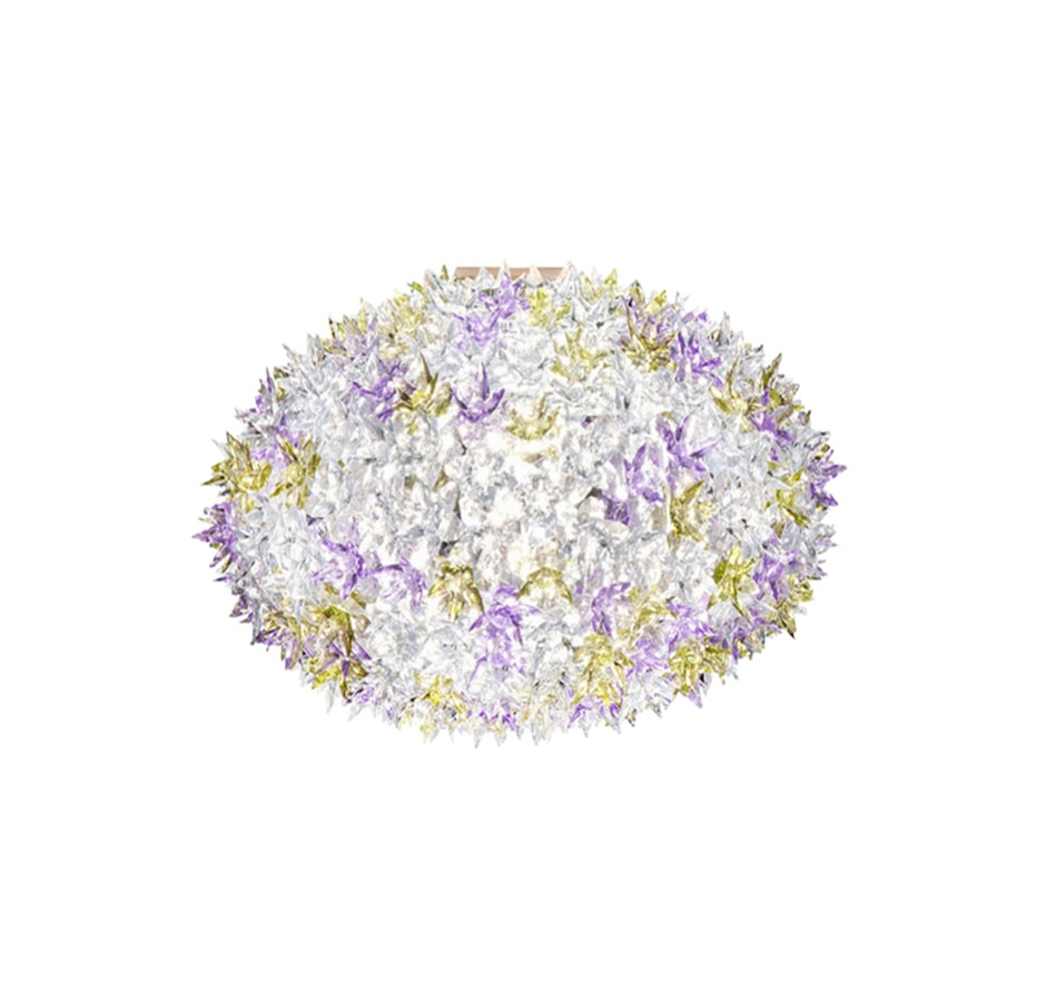 Kartell Bloom Wand- und Deckenleuchte Ø 28 cm LV / Lavendel