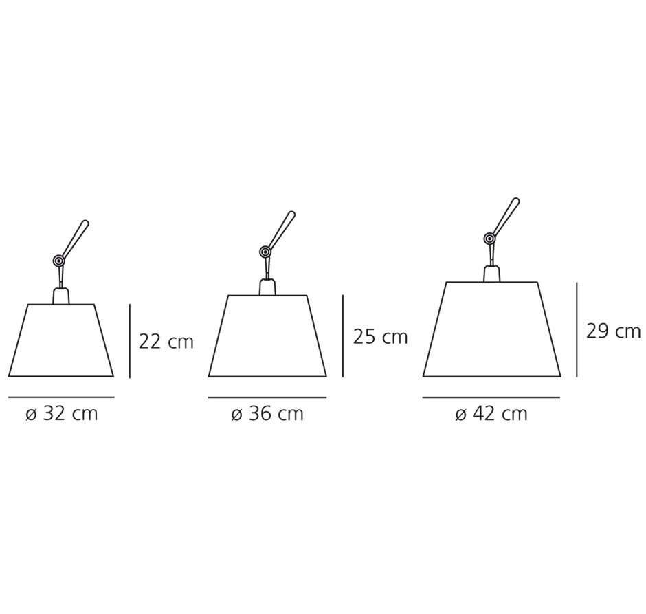 Artemide Tolomeo Mega Terra schwarz mit Schalter