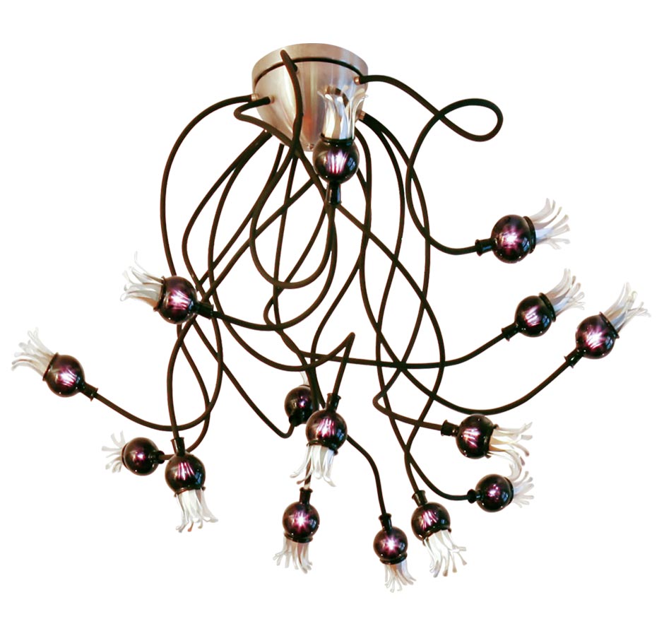 Serien Lighting Poppy Ceiling/Wall 15-armig