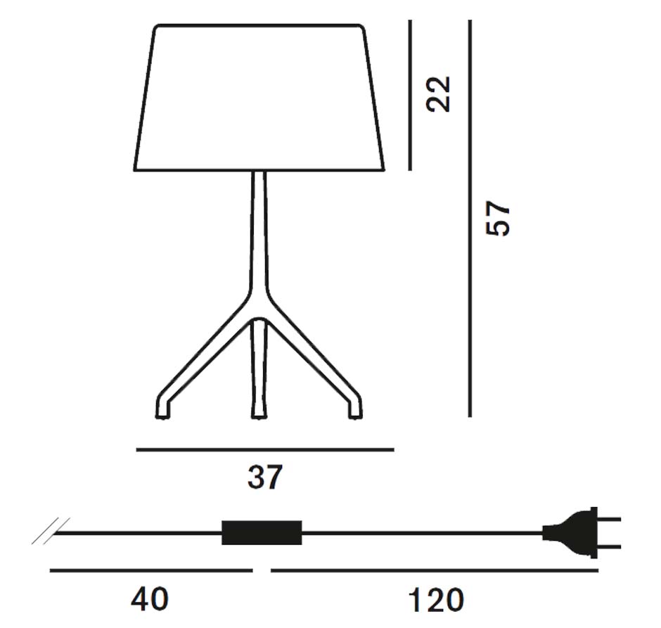 Foscarini Lumiere XXL Tavolo