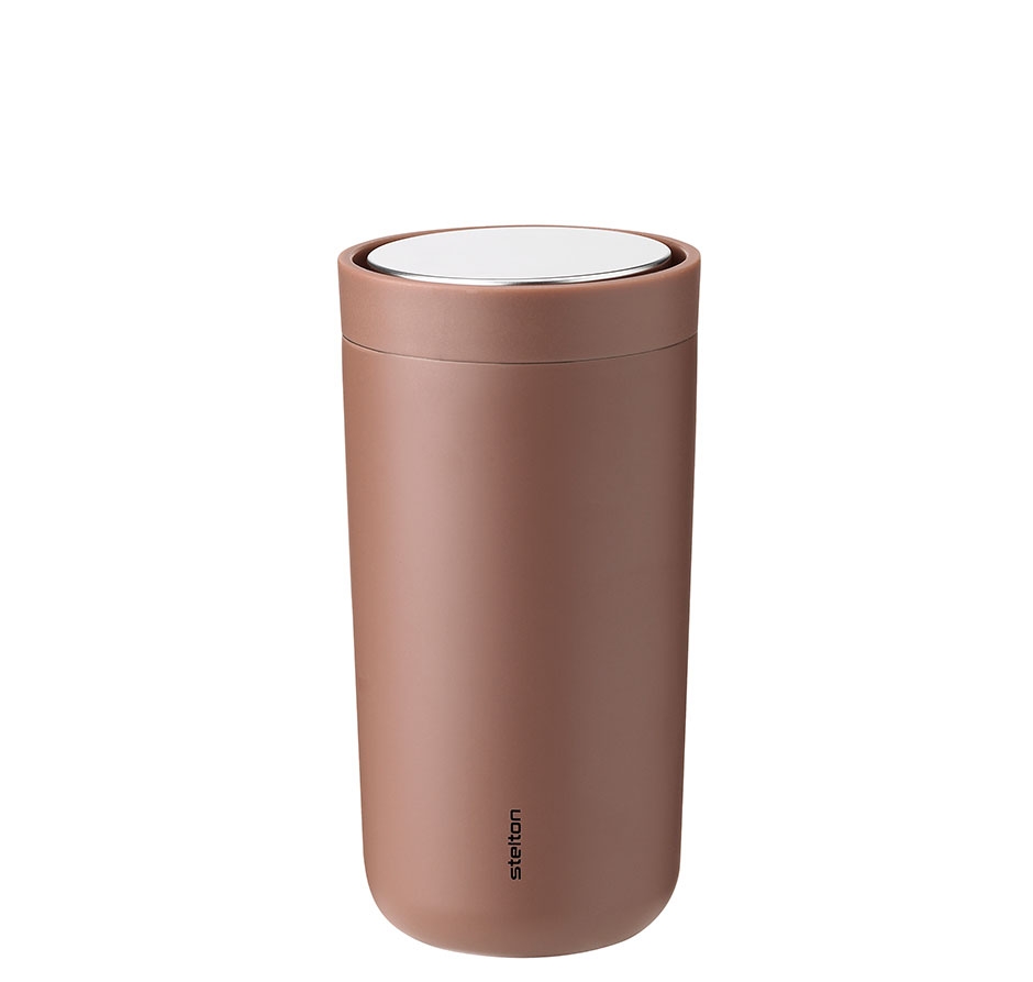 Stelton to Go Click Thermobecher doppelwandig 0,2 l soft rust