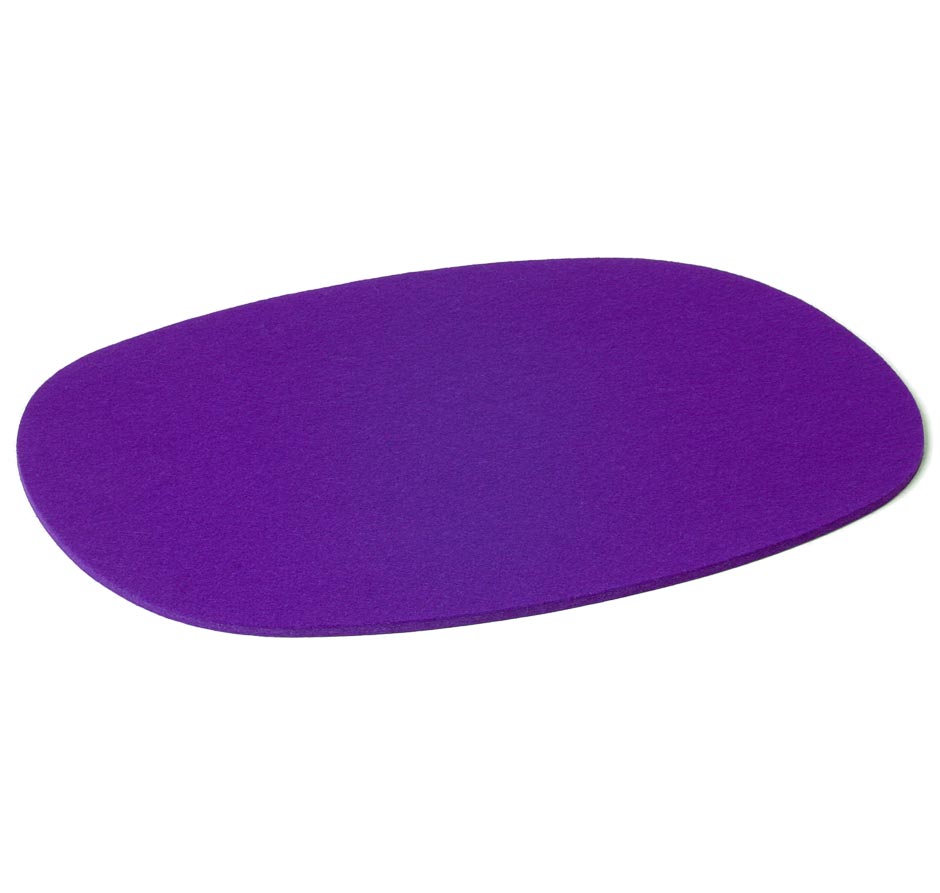 HEY-SIGN Filz Tischset oval 4 Stück 3 mm