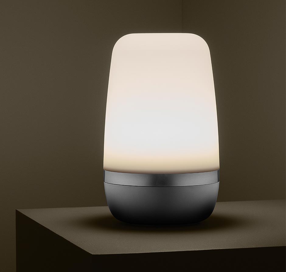 blomus SPIRIT LED Akku Bodenleuchte XL Höhe 35 cm