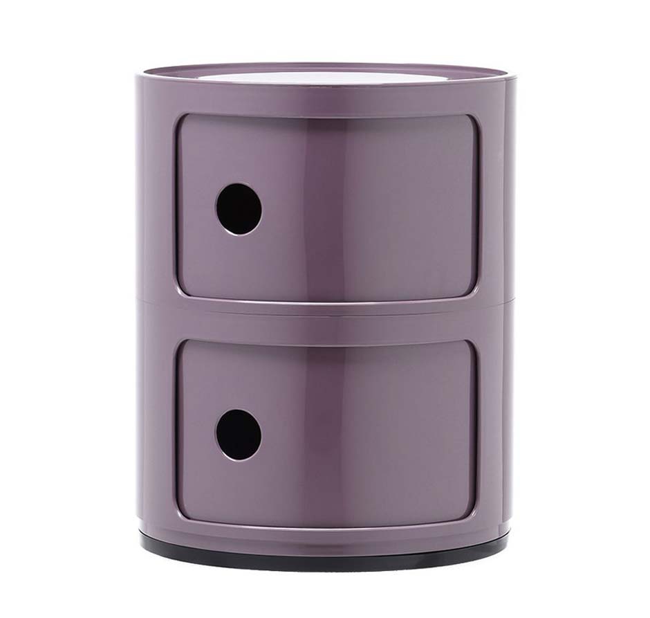 Kartell Componibili 2er Container 20 / violett