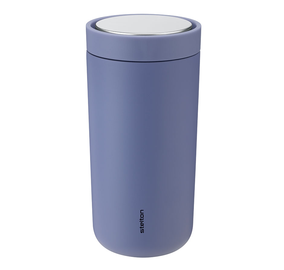 Stelton to Go Click Thermobecher doppelwandig 0,4 l soft lupin