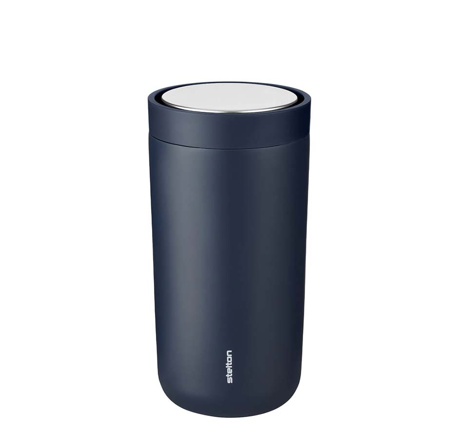 Stelton to Go Click Thermobecher doppelwandig 0,2 l soft deep ocean