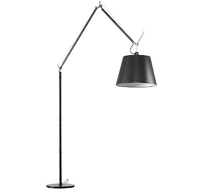 Artemide Tolomeo Mega Terra schwarz mit Dimmer