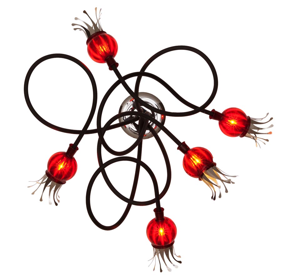 Serien Lighting Poppy Ceiling/Wall 5-armig