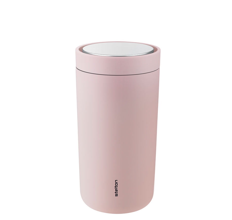 Stelton to Go Click Thermobecher doppelwandig 0,2 l soft rose