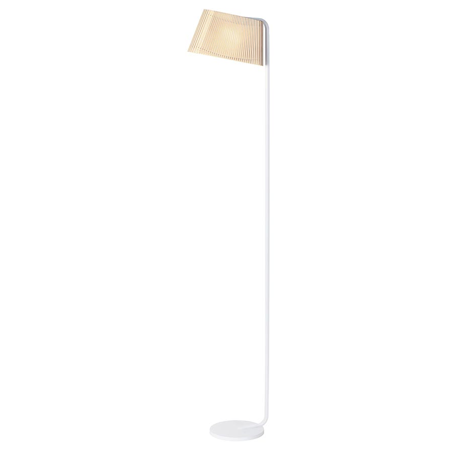 Secto Design Owalo 7010 LED Stehleuchte Birke natur