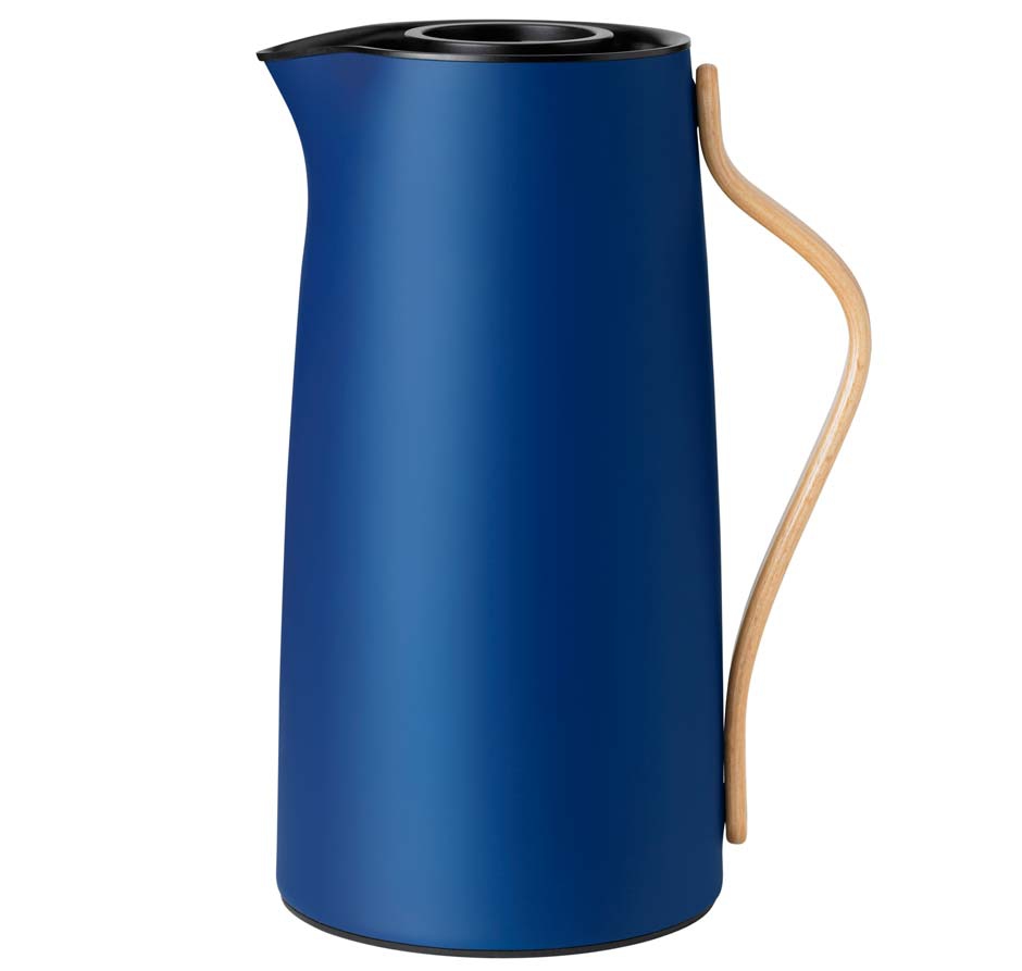 Stelton Emma Kaffee Isolierkanne 1,2 L dunkelblau