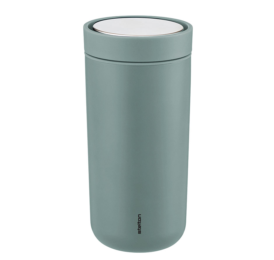 Stelton to Go Click Thermobecher doppelwandig 0,4 l dusty green