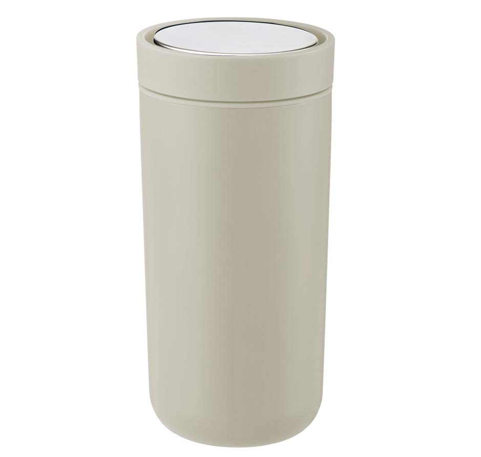 Stelton to Go Click Thermobecher doppelwandig 0,4 l soft sand