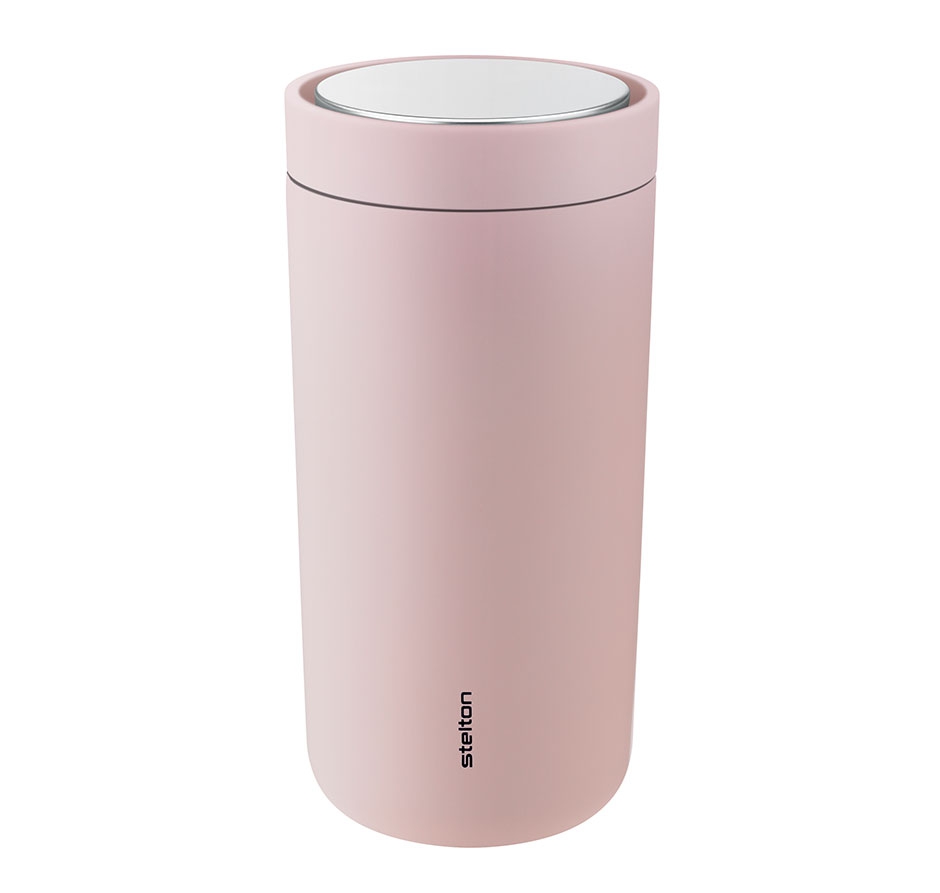 Stelton to Go Click Thermobecher doppelwandig 0,4 l soft rose
