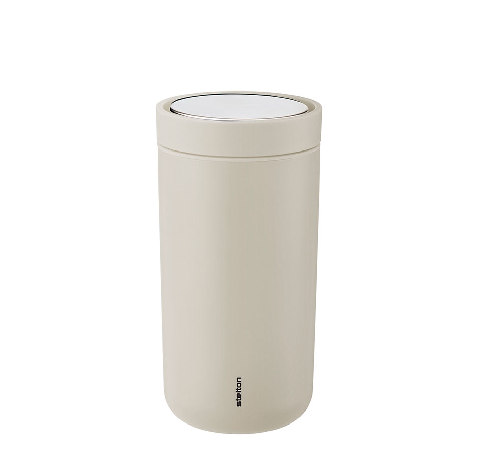 Stelton to Go Click Thermobecher doppelwandig 0,2 l soft sand