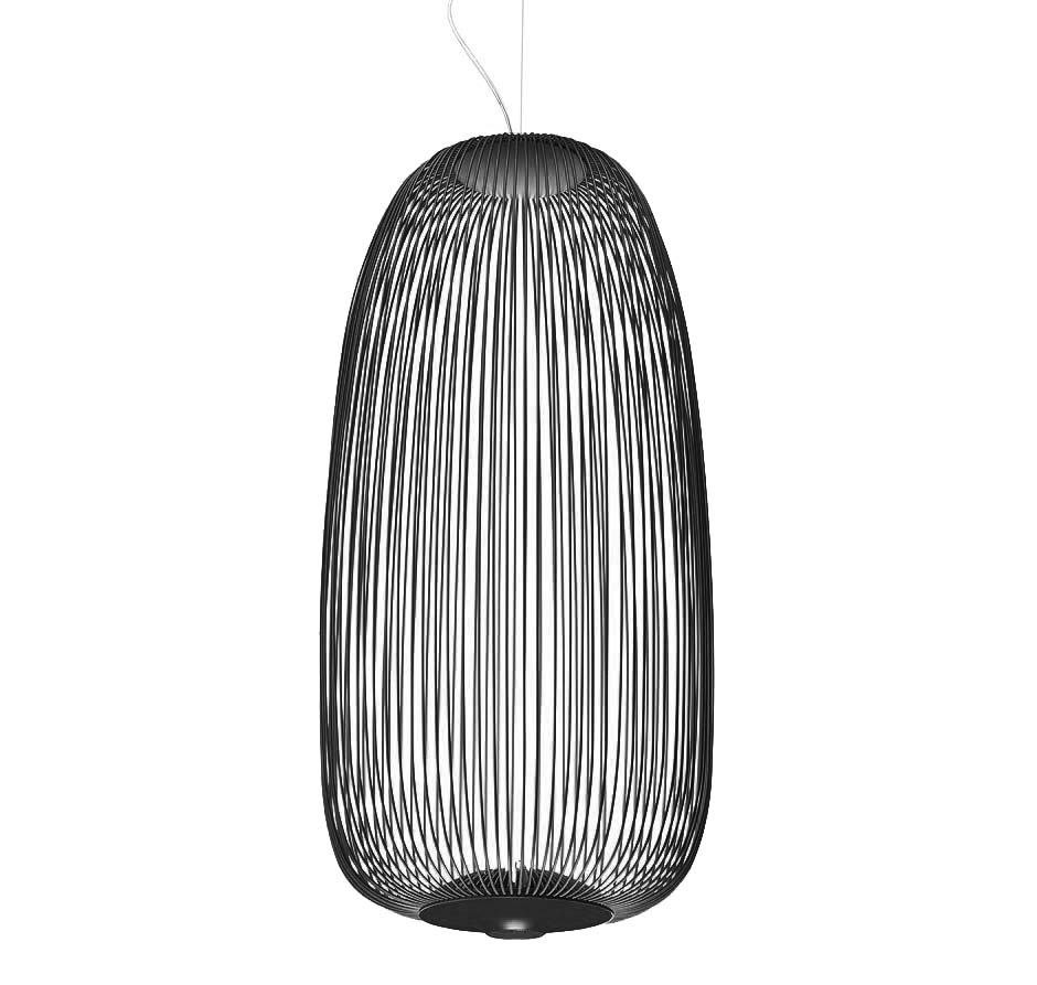 Foscarini Spokes 1 LED Sospensione graphit