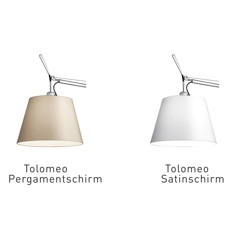 Artemide Tolomeo Basculante Tavolo mit Tischfuß