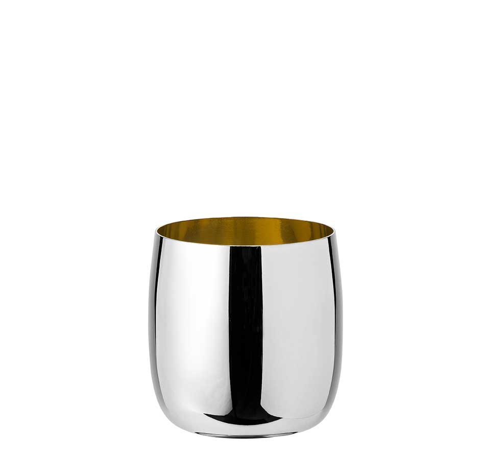 Stelton Foster Weinglas 200 ml Edelstahl/gold