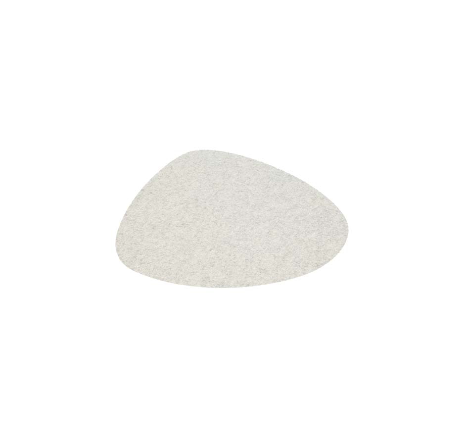 HEY-SIGN Filz Untersetzer Stone 15 x 13 cm 3 mm Stärke 06 - marmor meliert