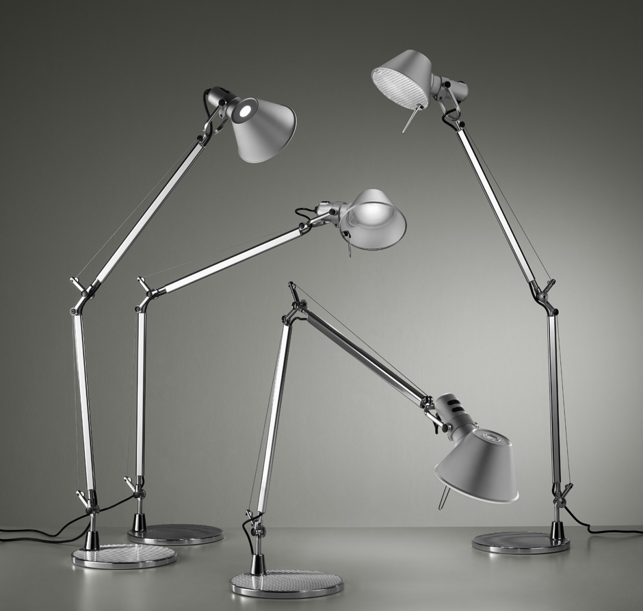 Artemide Tolomeo Tavolo LED mit Tischfuß