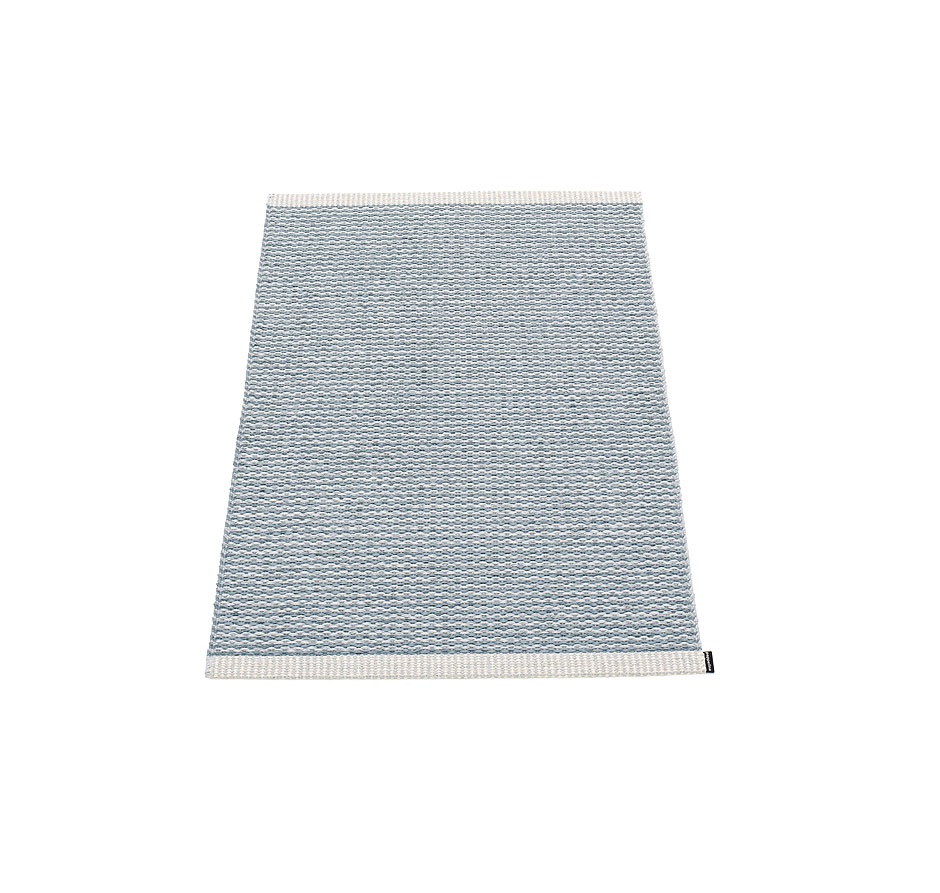 pappelina Mono Kunststoff-Teppich/Fußmatte 60 x 85 cm storm/hellgrau