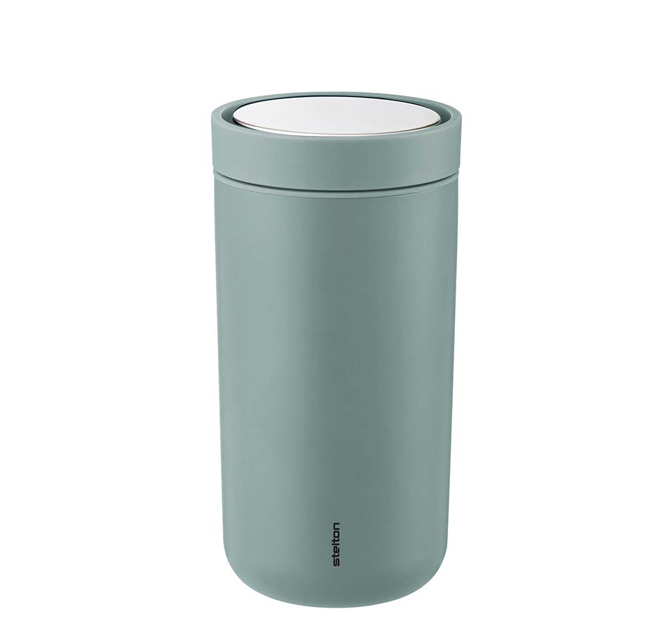 Stelton to Go Click Thermobecher doppelwandig 0,2 l dusty green