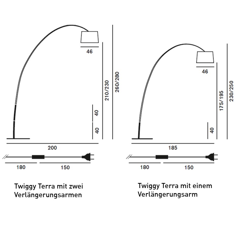 Foscarini Twiggy Terra