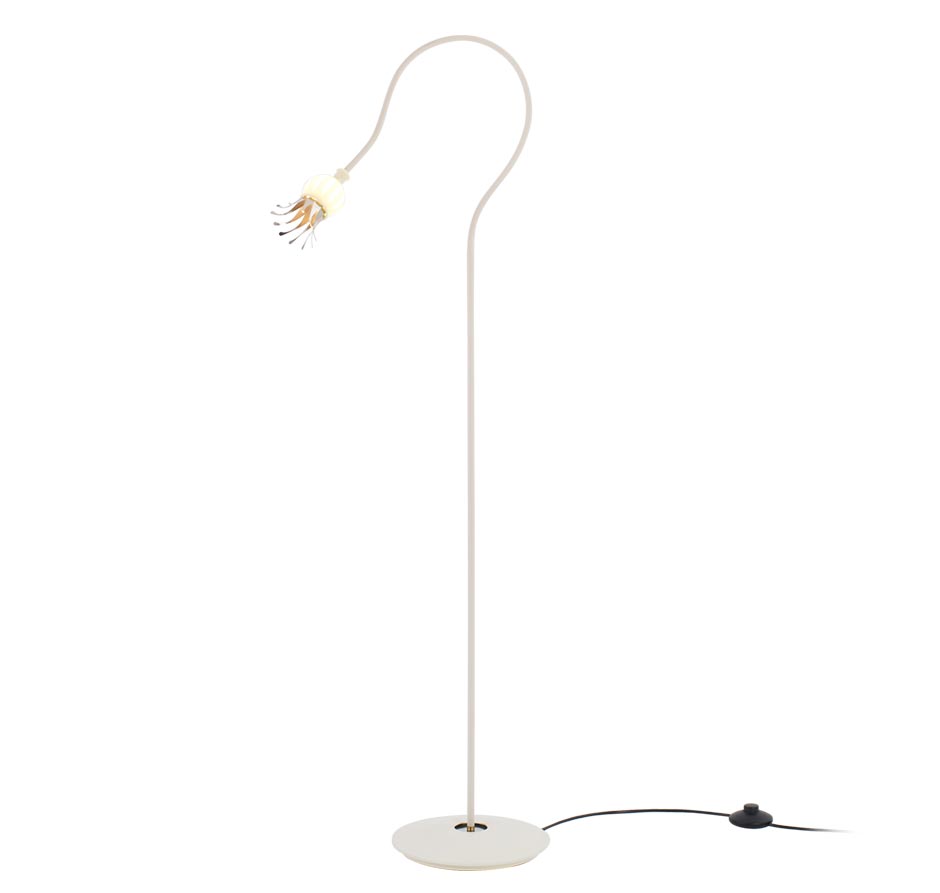 Serien Lighting Poppy Floor 1-armig Keramik / beige