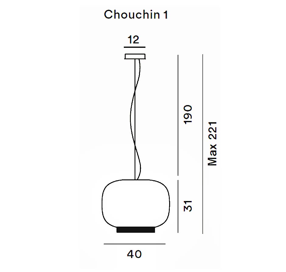 Foscarini Chouchin 1 Reverse Sospensione