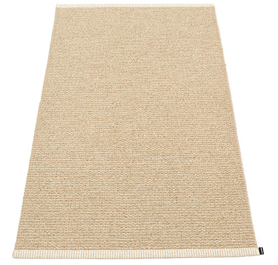 pappelina Mono Kunststoff-Teppich 85 x 260 cm beige/light nougat