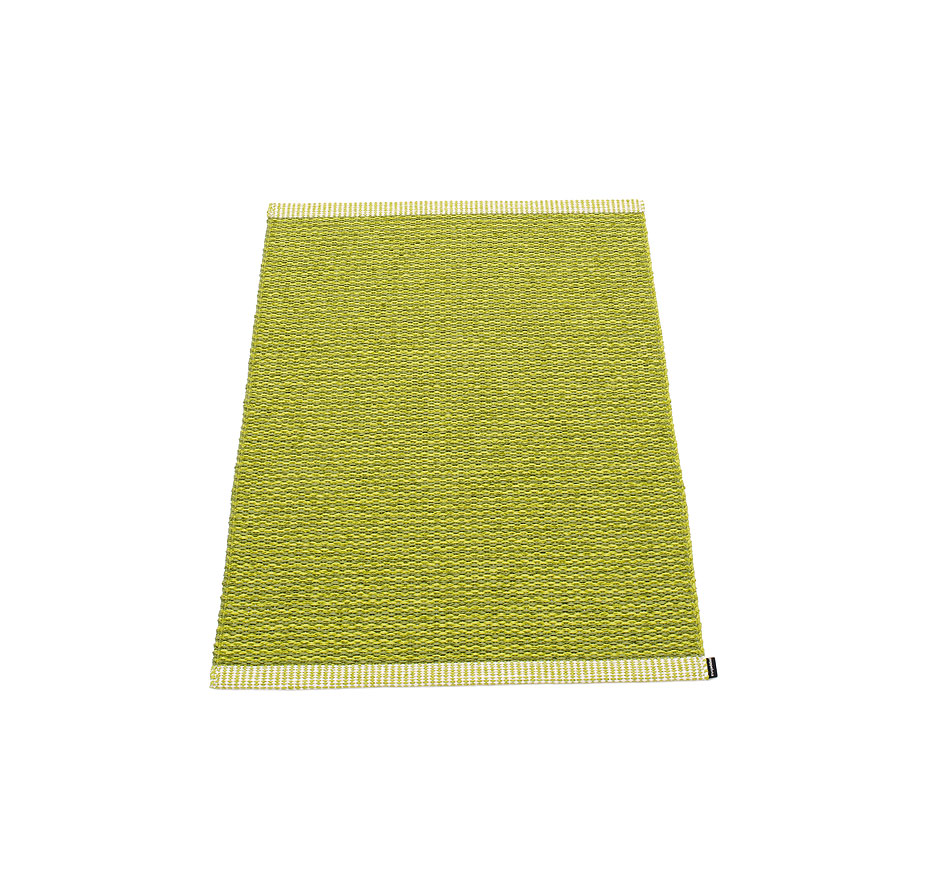 pappelina Mono Kunststoff-Teppich/Fußmatte 60 x 85 cm olive/lime
