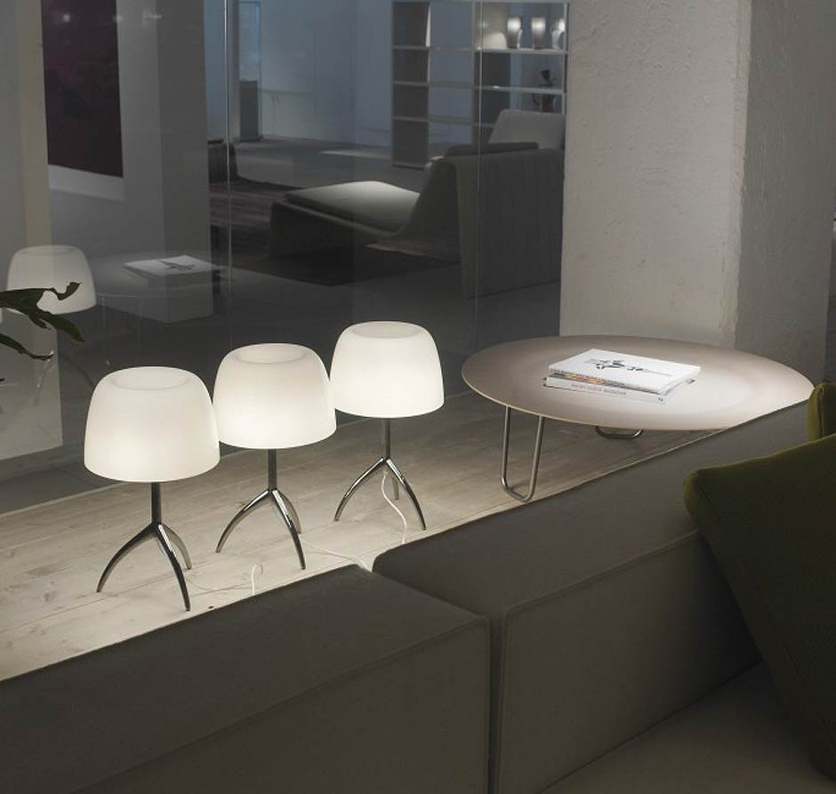 Foscarini Lumiere Piccola Tavolo mit Dimmer