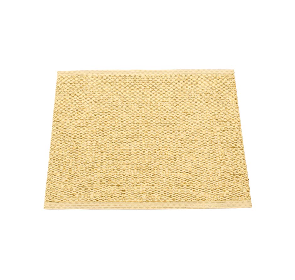 pappelina Svea Kunststoff-Teppich 70 x 90 cm gold
