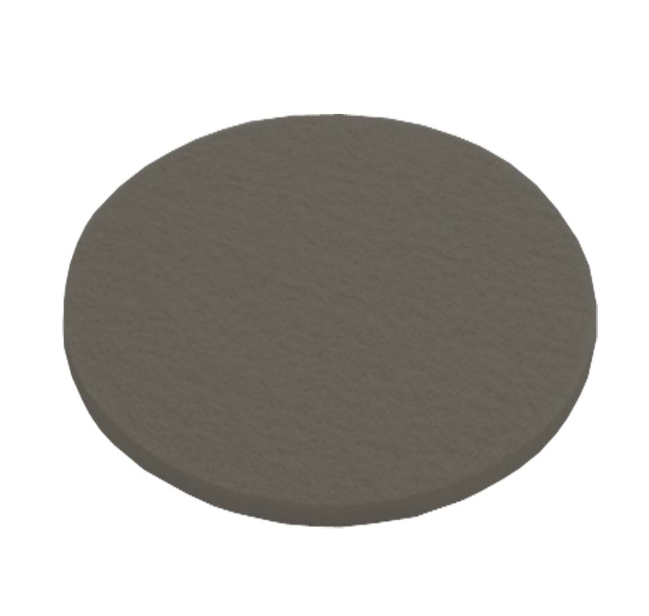 HEY-SIGN Filz Untersetzer rund Ø 9 cm 35 - taupe