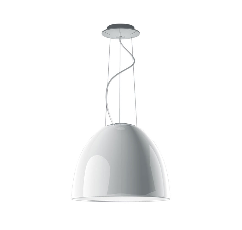 Artemide Nur Mini Gloss Sospensione weiß glänzend