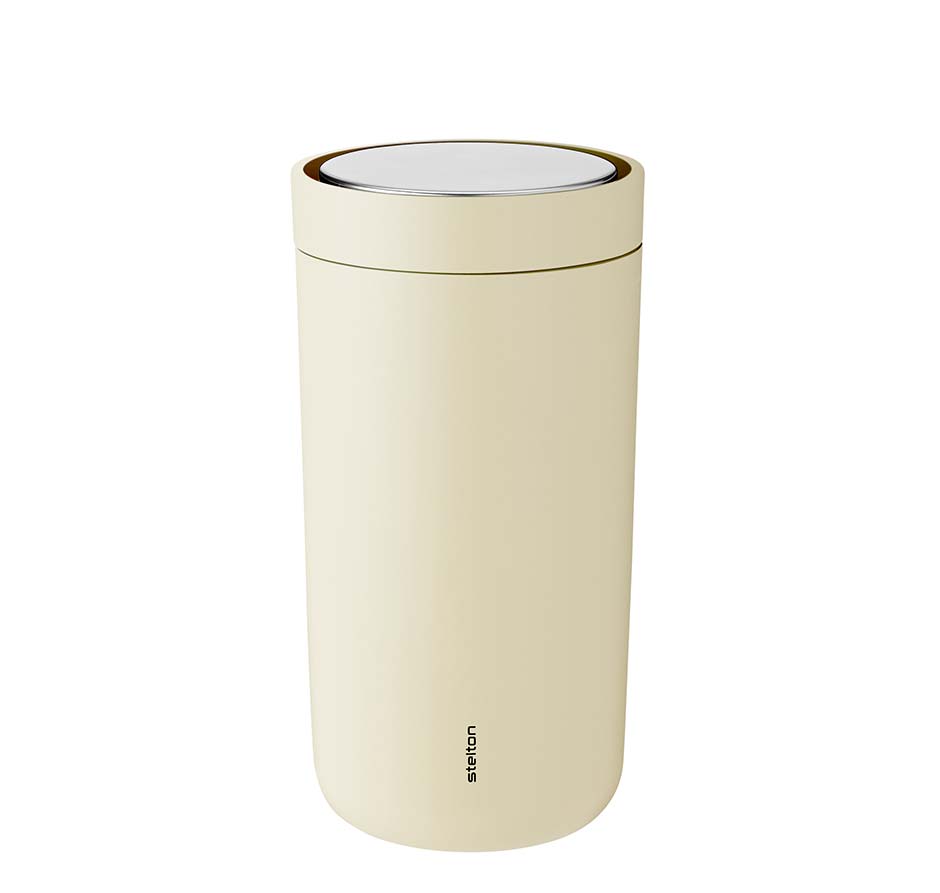 Stelton to Go Click Thermobecher doppelwandig 0,2 l mellow yellow