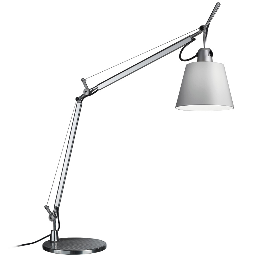 Artemide Tolomeo Basculante Tavolo mit Tischfuß